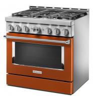 KitchenAid® 36'' Smart Commercial-Style Gas Range with 6 Burners