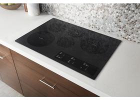 30-inch Electric Ceramic Glass Cooktop with Two Dual Radiant Elements.
