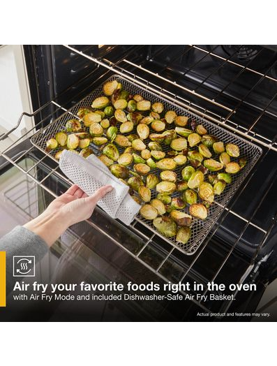 6.4 Cu. Ft. Wall Oven Microwave Combo with Air Fry