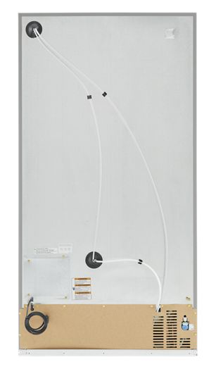 36- Inch Wide Counter Depth Side-by-Side Refrigerator- 21 Cu. Ft.