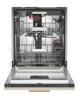 39 dBA Panel-Ready Flush-to-cabinet Dishwasher with FreeFlex™ Fit Third Level Rack