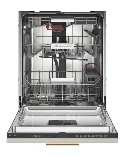 39 dBA Panel-Ready Flush-to-cabinet Dishwasher with FreeFlex™ Fit Third Level Rack