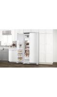 33-inch Side-by-Side Refrigerator with Dual Pad External Ice and Water Dispenser