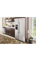 19.9 cu ft. Counter-Depth Side-by-Side Refrigerator with Exterior Ice and Water and PrintShield™ finish