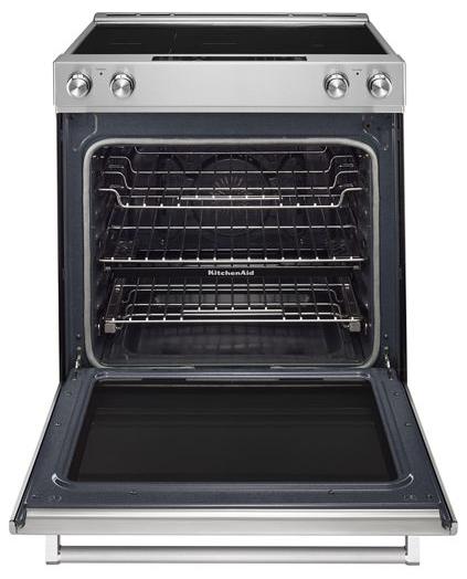 30-Inch 5-Element Electric Convection Slide-In Range with Baking Drawer