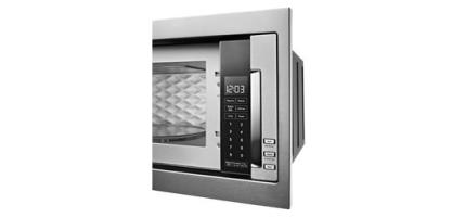 1000 Watt Built-In Low Profile Microwave with Slim Trim Kit
