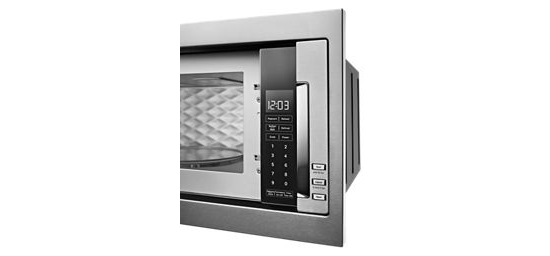 1000 Watt Built-In Low Profile Microwave with Slim Trim Kit