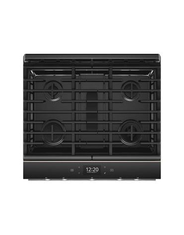 5.8 cu. ft. Smart Slide-in Gas Range with EZ-2-Lift™ Hinged Cast-Iron Grates