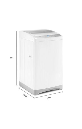 1.6 cu. ft. Compact Top Load Washer with Flexible Installation