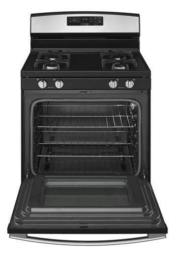 30-inch Gas Range with Self-Clean Option.