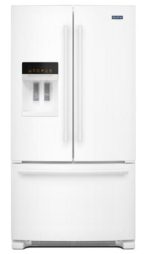 36- Inch Wide French Door Refrigerator with PowerCold® Feature - 25 Cu. Ft.