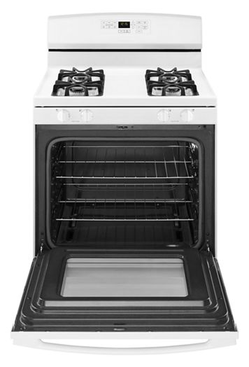 30-inch Gas Range with Self-Clean Option.