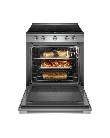 6.4 cu. ft. Smart Slide-in Electric Range with Scan-to-Cook Technology