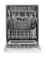 Quiet Dishwasher with Adjustable Upper Rack