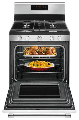 30-inch Wide Gas Range With 5th Oval Burner - 5.0 Cu. Ft.