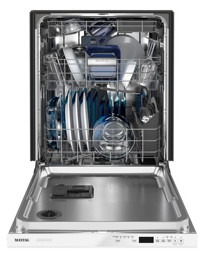 Top control dishwasher with Third Level Rack and Dual Power Filtration