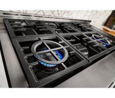  KitchenAid® 48'' Smart Commercial-Style Gas Range with Griddle