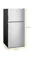30-inch Wide Top Freezer Refrigerator - 18 cu. ft