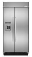 29.5 cu. ft 48-Inch Width Built-In Side by Side Refrigerator with PrintShield™ Finish