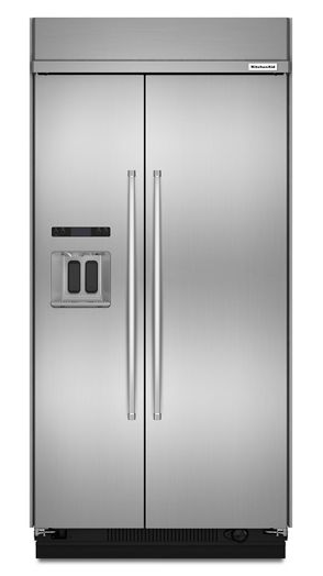 29.5 cu. ft 48-Inch Width Built-In Side by Side Refrigerator with PrintShield™ Finish