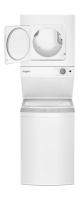 1.6 cu.ft, 120V/20A Electric Stacked Laundry Center with 6 Wash cycles and Wrinkle Shield™
