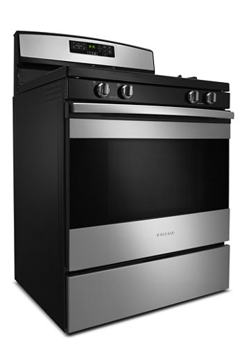 30-inch Gas Range with Self-Clean Option.