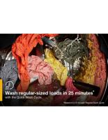 4.5 Cu. Ft. Front Load Washer with Quick Wash Cycle