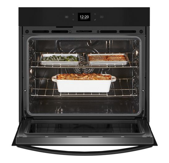 5.0 Cu. Ft. Single Wall Oven with Air Fry When Connected.