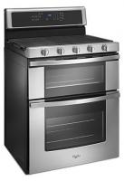 6.0 Cu. Ft. Gas Double Oven Range with EZ-2-Lift™ Hinged Grates