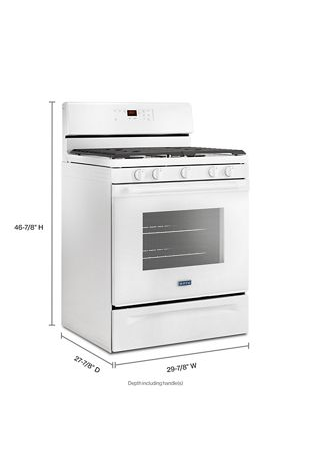 30-inch Wide Gas Range With 5th Oval Burner - 5.0 Cu. Ft.