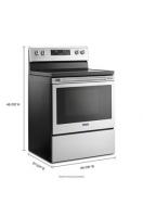30-Inch Wide Electric Range With Shatter-Resistant Cooktop - 5.3 Cu. Ft.