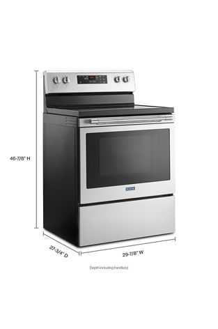 30-Inch Wide Electric Range With Shatter-Resistant Cooktop - 5.3 Cu. Ft.