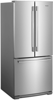 30-inch Wide Contemporary Handle French Door Refrigerator - 20 cu. ft.