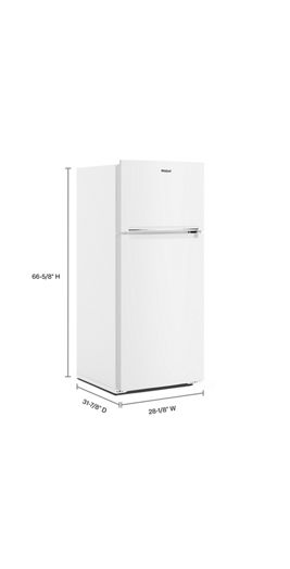 28-inch Wide Top-Freezer Refrigerator - 16.3 Cu. Ft