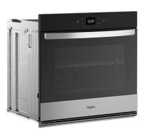5.0 Cu. Ft. Single Wall Oven with Air Fry When Connected.