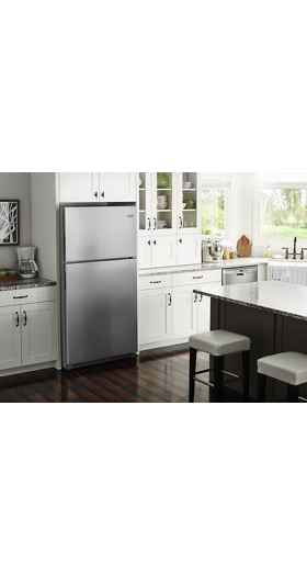 30-Inch Wide Top Freezer Refrigerator with PowerCold® Feature- 18 Cu. Ft.
