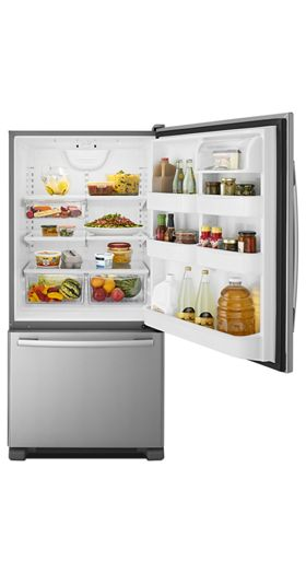 33-inch Wide Bottom-Freezer Refrigerator with EasyFreezer™ Pull-Out Drawer - 22 cu. ft. Capacity