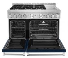  KitchenAid® 48'' Smart Commercial-Style Gas Range with Griddle