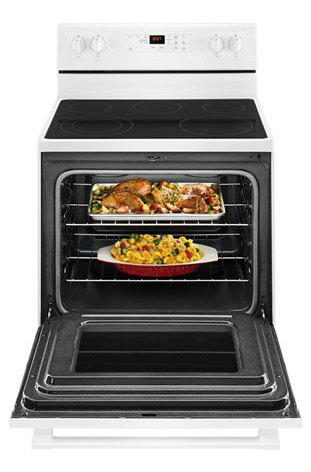 30-Inch Wide Electric Range With Shatter-Resistant Cooktop - 5.3 Cu. Ft.