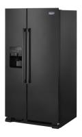 36-Inch Wide Side-by-Side Refrigerator with Exterior Ice and Water Dispenser - 25 Cu. Ft.
