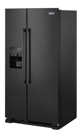 36-Inch Wide Side-by-Side Refrigerator with Exterior Ice and Water Dispenser - 25 Cu. Ft.