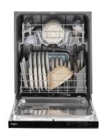 Quiet Dishwasher with Boost Cycle and Pocket Handle