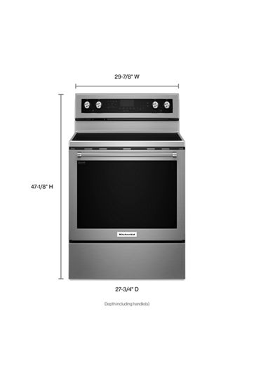 30-Inch 5-Element Electric Convection Range