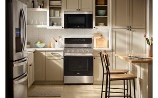 Air Fry Over- the-Range Oven with Flush Built-in Design