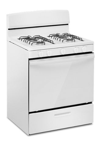 Amana® 30-inch Gas Range with Easy-Clean Glass Door