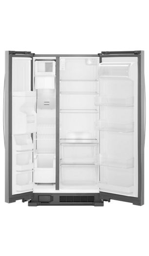 33-inch Wide Side-by-Side Refrigerator - 21 cu. ft