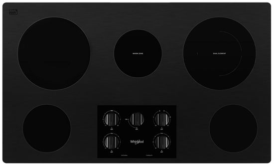 36-inch Electric Ceramic Glass Cooktop with Dual Radiant Element