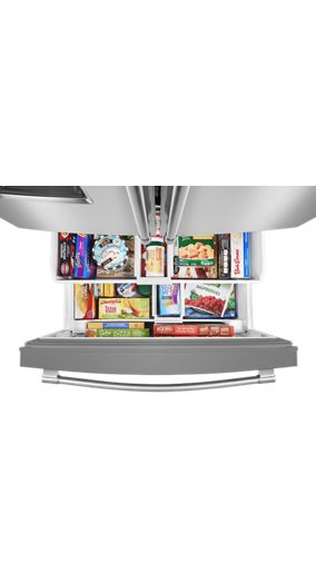 33-Inch Wide French Door Refrigerator with Water Dispenser - 22 Cu. Ft