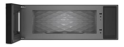 1.1 cu. ft. Smart Low Profile Microwave Hood Combination with 450 CRM 4-Speed Venting