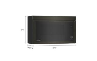 Over-The-Range Microwave with Flush Built-In Design
